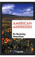 AMERICAN ADDRESSES