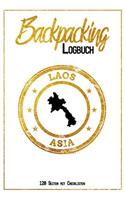 Backpacking Logbuch Laos Asia 120 Seiten mit Checklisten