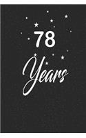 78 years