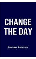 Change The Day Standard Booklets