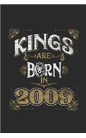 Kings Are Born In 2009: Graph Paper Journal (6 X 9 - 120 Pages/ 5 Squares per inch) for Birthday Gift Idea for Women and Men