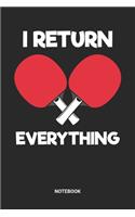 I Return Everythin Notebook