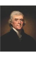 Thomas Jefferson Inspirational Thoughts Notebook Journal