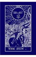 XIX The Sun: Tarot Journal Diary Log Book, Record and Interpret Readings, 3 Tarot Card Spread Journal