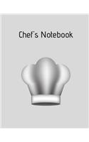 Chef's Notebook: (Journal, Diary)