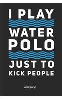 Water Polo Notebook: Dotted Lined Water Polo Notebook (6x9 inches) ideal as a Players Journal. Perfect as a Water Polo Rules or Score Book for all Waterpolo Lover. Great