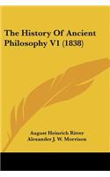 History Of Ancient Philosophy V1 (1838)