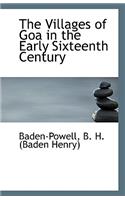 The Villages of Goa in the Early Sixteenth Century