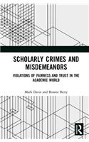 Scholarly Crimes and Misdemeanors