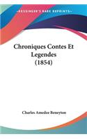 Chroniques Contes Et Legendes (1854)