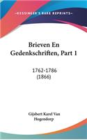 Brieven En Gedenkschriften, Part 1
