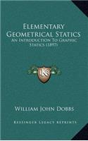 Elementary Geometrical Statics