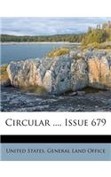 Circular ..., Issue 679