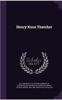 Henry Knox Thatcher