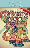 Adult Coloring Book: World of Animals: Discover 45 Wonderfull Coloring Pictures of Animals