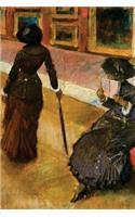 ''Mary Cassatt at the Louvre'' by Edgar Degas