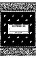 Sketchbook - Black Bandana Art Sketch Book