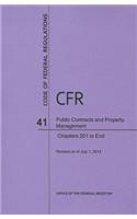 Code of Federal Regulations Title 41, Public Contracts and Property Management, Parts 201-End, 2014