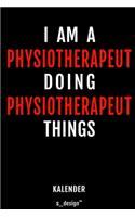 Kalender für Physiotherapeuten / Physiotherapeut / Physiotherapeutin
