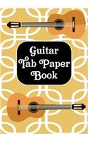 Guitar Tab Paper Book