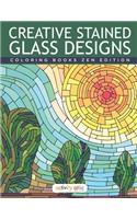 Creative Stained Glass Designs Coloring Books Zen Edition