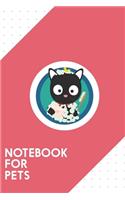 Notebook for Pets