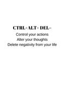 Ctrl+alt+del