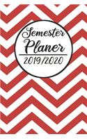 Semester Planer 2019 / 2020: Semesterplaner 2019 2020 - Studienplaner A5, Semesterkalender, Timer, Uni Planer
