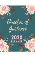 Director of Guidance 2020 Weekly and Monthly Planner