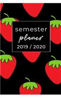 Semester Planer 2019 / 2020: A5 Coole Geschenkidee BLANKO zum Studium - Notizbuch für Studenten - Studienbeginn - Erstes Semester - Pruefung - Geburtstag - Terminkalender