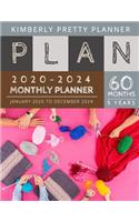 Monthly Planner 5 year