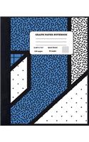 Graph Paper Notebook Quad Ruled 5x5: Maths and Science - Composition Notebook for Girls Boys Students - cute Notebook for College School - Geometric Shapes Design