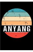 Anyang: 100 Pages 6 'x 9' - Travel Journal or Notebook