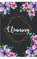 Cleaning checklist