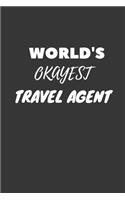 Travel Agent Notebook: Lined Journal, 120 Pages, 6 x 9, Funny Dream Job, Starting New Career Gag Gift Journal Matte Finish