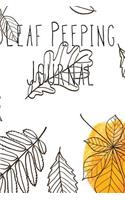 Leaf Peeping Journal