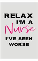 Relax I'm a Nurse I've Seen Worse