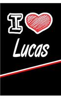 I Love Lucas: Blood Sugar Diet Diary Journal Log Featuring 120 Pages 6x9