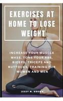 Exercises at Home to Lose Weight