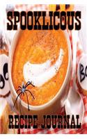 Spooklicous Recipe Journal: Holiday Recipe Book, Family Halloween Journal, Food Diary
