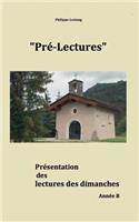 Pré-lectures B