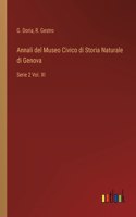 Annali del Museo Civico di Storia Naturale di Genova