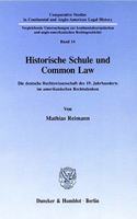 Historische Schule Und Common Law