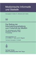 Beitrag Der Informationsverarbeitung Zum Fortschritt Der Medizin