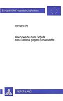 Grenzwerte zum Schutz des Bodens gegen Schadstoffe