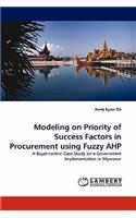 Modeling on Priority of Success Factors in Procurement using Fuzzy AHP