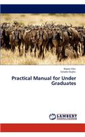 Practical Manual for Under Graduates