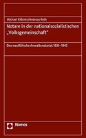 Notare in Der Nationalsozialistischen 'Volksgemeinschaft'