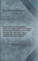Onomastikon Chronographikon Hierarchiae Germanicae: Verzeichnisse Der Deutsche Bischofe Seit Dem Jahre 800 Nach Chr. Geb. Nebst Einem Anhange, Die . Und Ritterorden Enthaltend (German Edition)