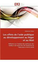 Les Effets de l''aide Publique Au D�veloppement Au Niger Et Au Mali